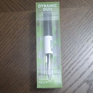 Lique Active Beauty Dynamic Duo Lash Mascara And Brow Gel New